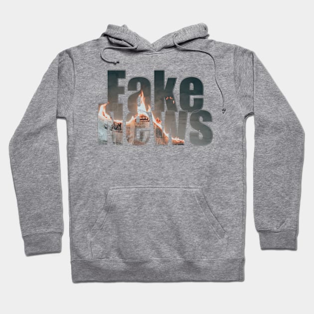 Fake News Hoodie by afternoontees